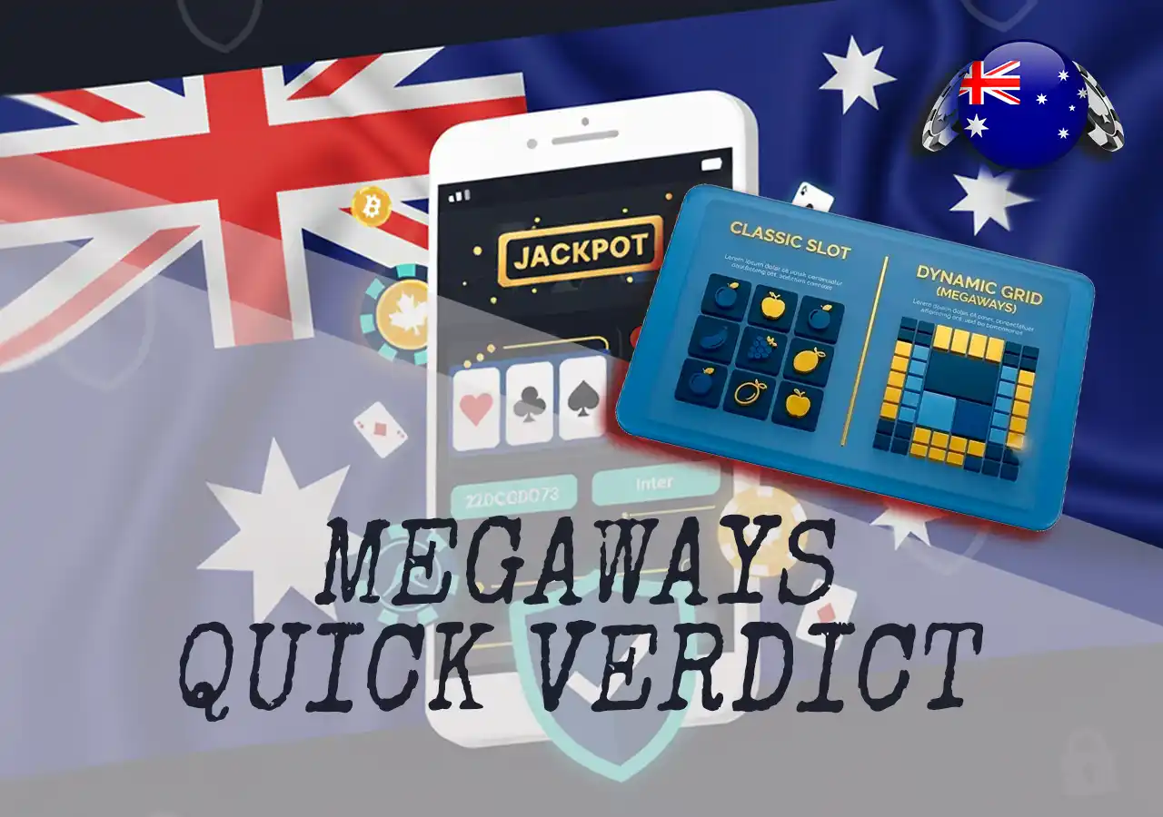 Quick summary of the advantages and dynamic gameplay of Megaways pokies.